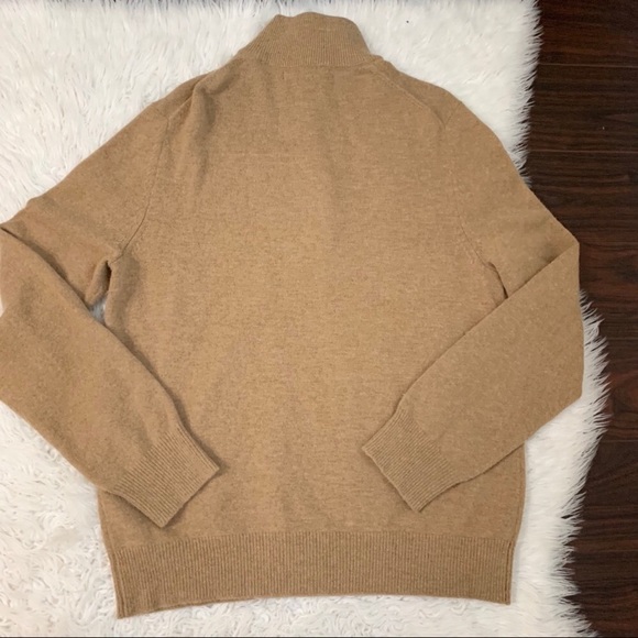 Banana Republic Camel Button Up Collar Sweater - Picture 4 of 4